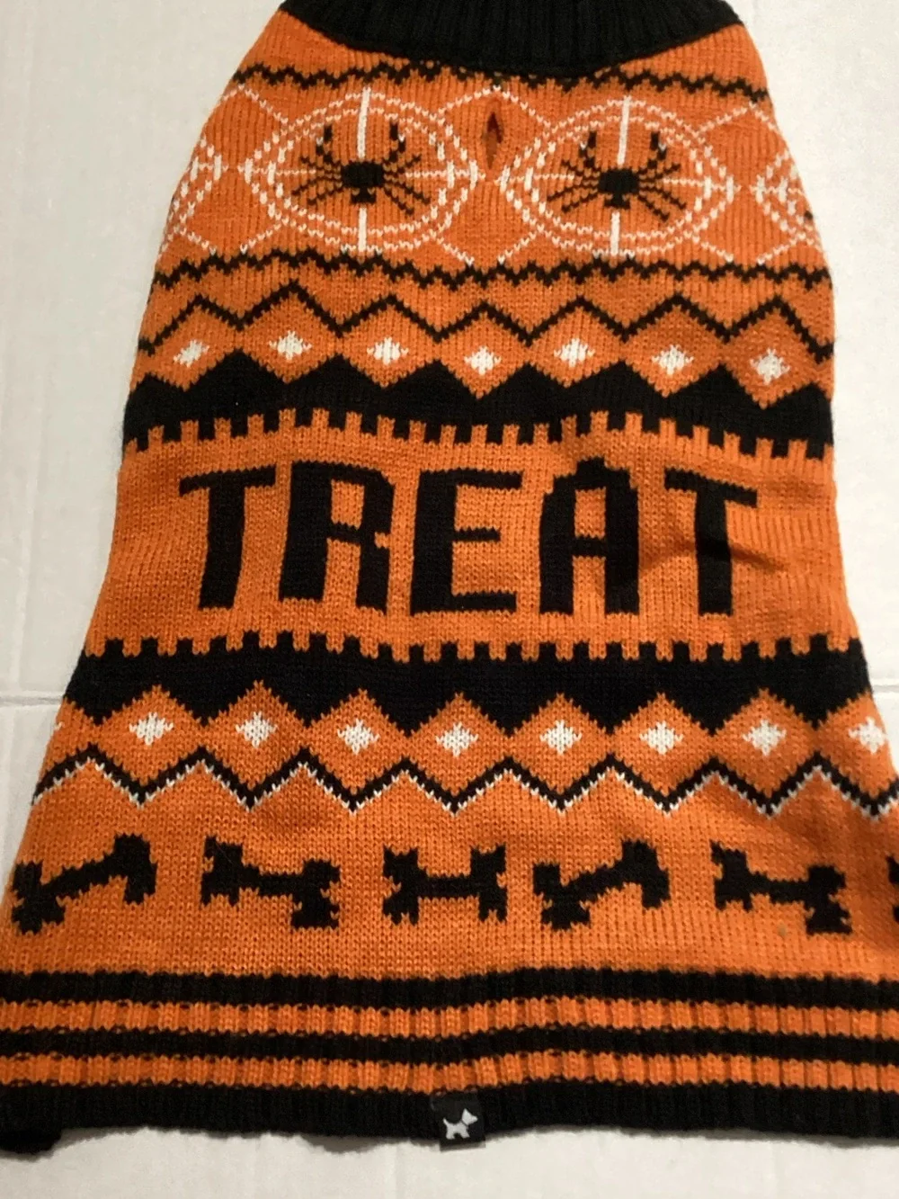 hotel doggy festive orange